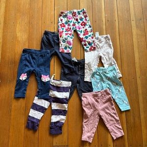 3-6 month pants bundle!8 pairs!!!!!